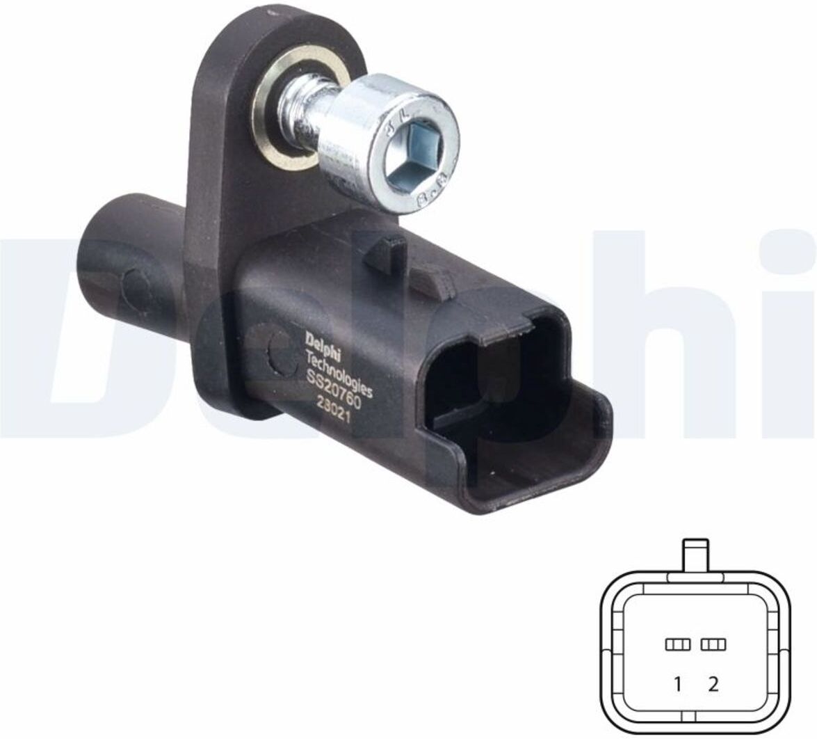 Sensor, Raddrehzahl DELPHI SS20760