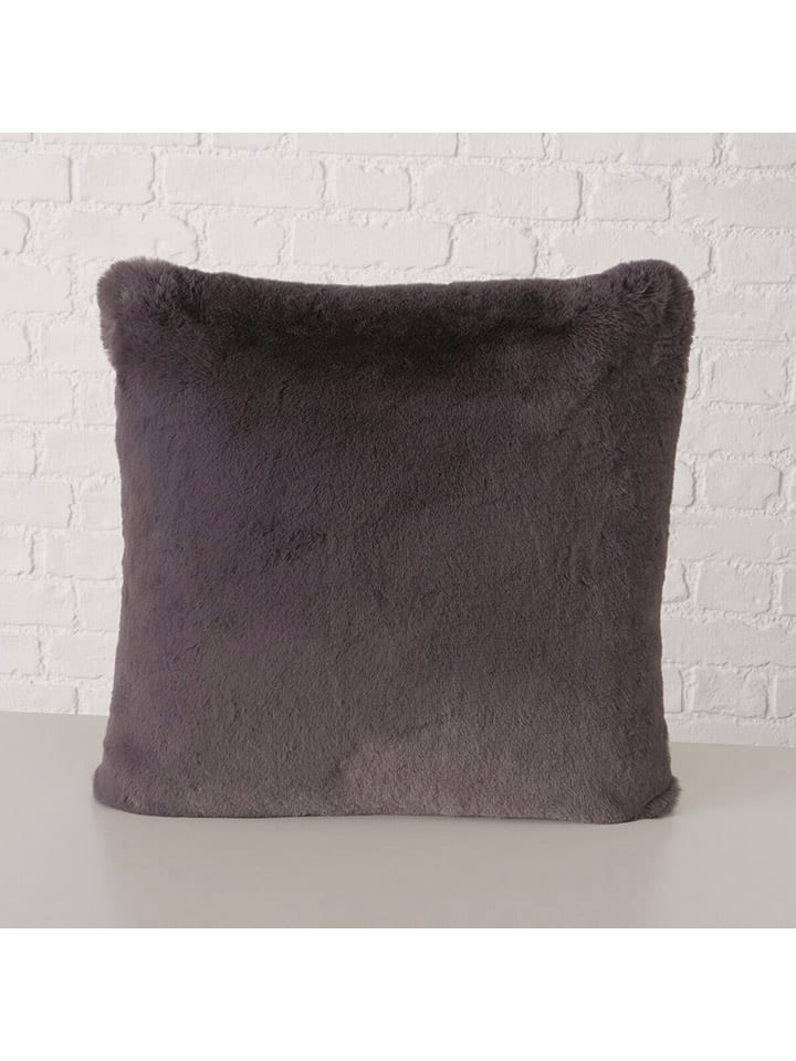 Boltze Kissen "Liz" in Grau - (L)45 x (B)45 cm - onesize