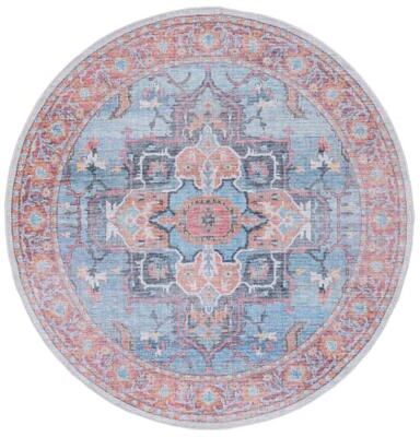 SAFAVIEH Serapi Machine Washable Burbuqe Boho Medallion Rug