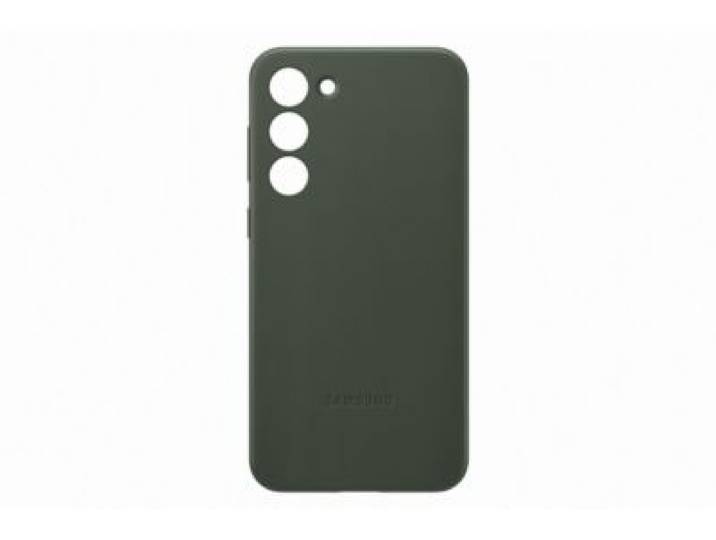 Samsung - Coque S23+ Cuir Vert