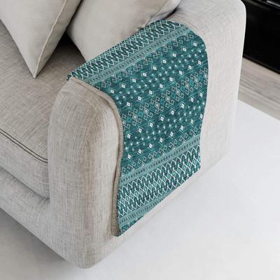 Addison Rugs Premium Machine Washable Boho Moroccan Sherpa Throw Blanket