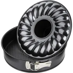 Zenker Black Metallic, Backform, Schwarz