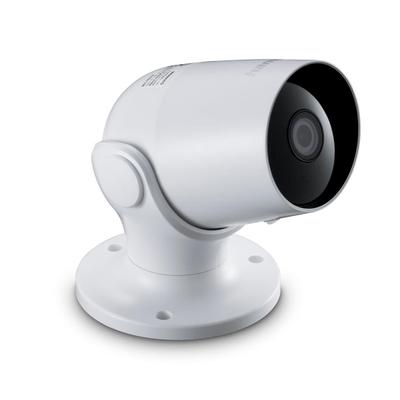 HAMA Überwachungskamera "WLAN-Kamera für außen (Aufzeichnung, Nachtsicht, Full HD 1080p)", weiß, B:8cm H:13,2cm T:8cm, Überwachungskameras