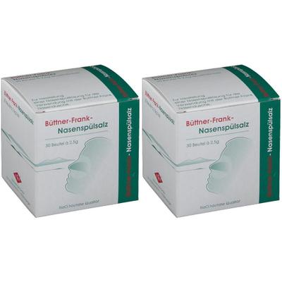 Nasenspülsalz 2x 2x30 St Salz
