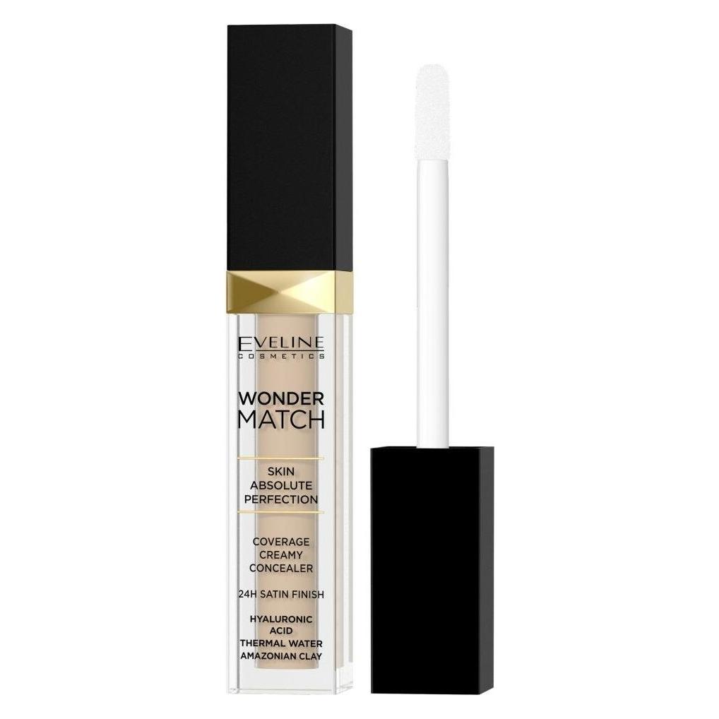 Eveline Wonder Match Liquid Concealer 05 Porcelain 7Ml (Porcelain) (EV1187)