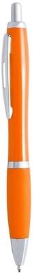 Stylo bille personnalisable Clexton bleu orange