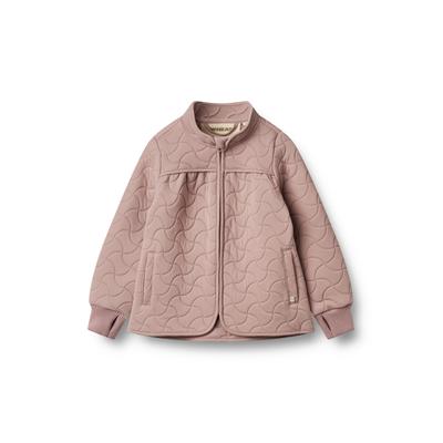 Langmantel WHEAT "WHEAT Thermo Jacket Thilde", Mädchen, Gr. 128, rosa (warm rose), 100% Polyester (Recycelt), Mäntel