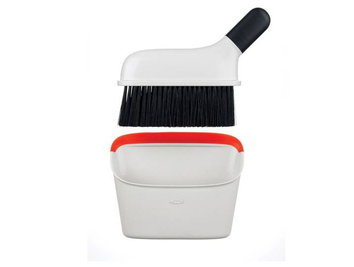 Kehrschaufel-Set Oxo orange/weiss Kunststoff B 13.7 cm