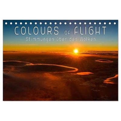 Colours of Flight - Stimmungen über den Wolken (Tischkalender 2027 DIN A5 quer), CALVENDO Monatskalender