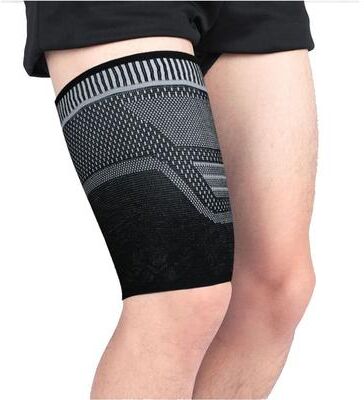 Useful Little Things Premium Upper Leg Thigh Compression Sleeve For Quad And Hamstring Support d m