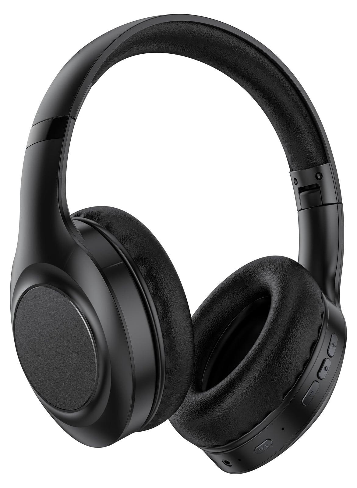 BigBen Bluetooth 5.3 over-ear audiohoofdtelefoon - Zwart - Waterdicht