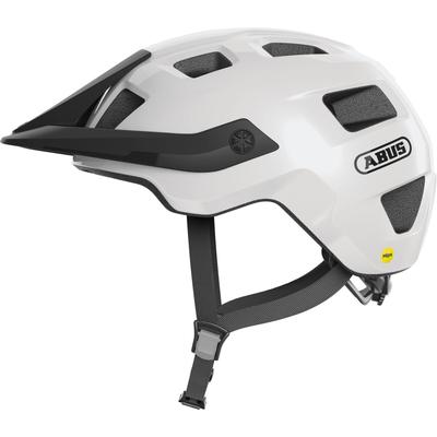 Mountainbikehelm ABUS "MOTRIP MIPS" Gr. S, weiß, Helme, S Kopfumfang: 51cm - 55cm, glänzend, unifarben