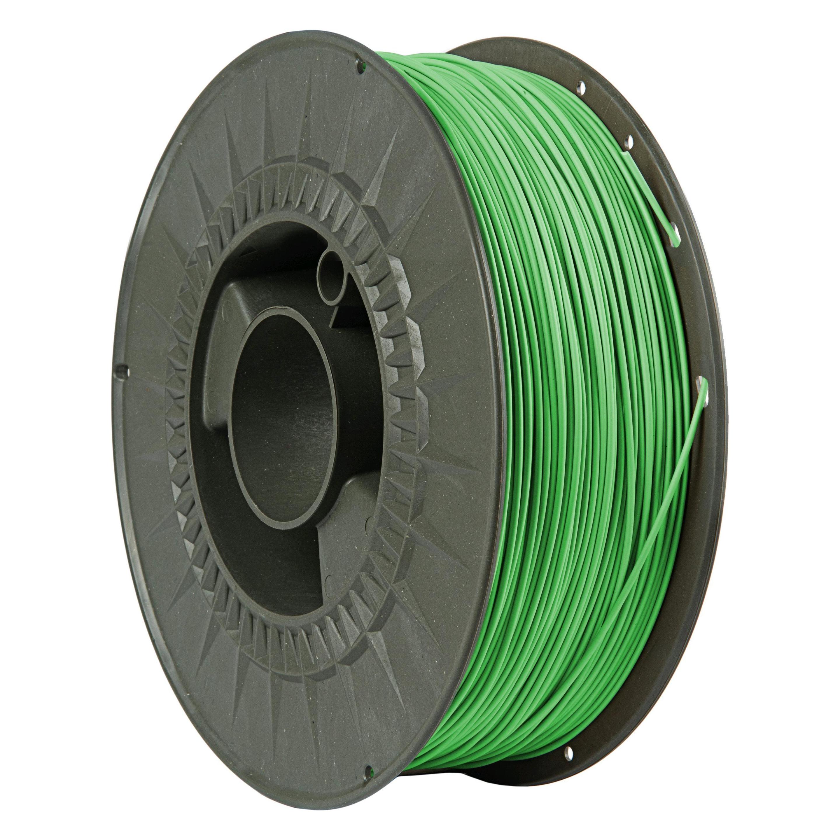 C-Tech Tisková struna (filament) ESSENTIAL LINE, PLA, zelená, 1,75mm, 1kg (PLA, 1000 g, 1.75 mm) (3DF-E-PLA-1.75-G)