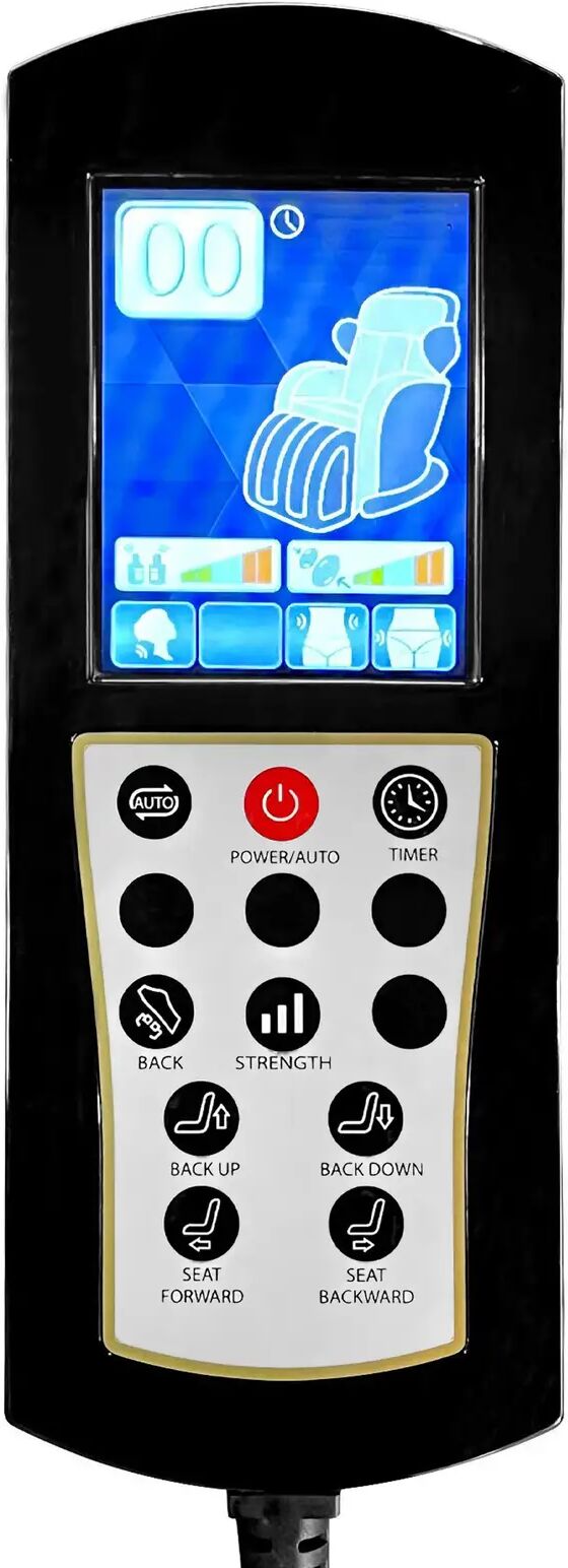 physa Fußpflegestuhl elektrisch - mit beleuchteter Fußwanne und Massagefunktionen - 105 W - 150 kg - schwarz PHY_PSC_02
