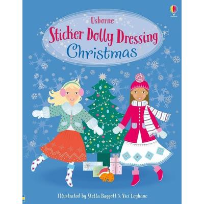 Sticker Dolly Dressing Christmas, Taschenbuch von Leonie Pratt, Usborne, 978-1-4749-7165-2