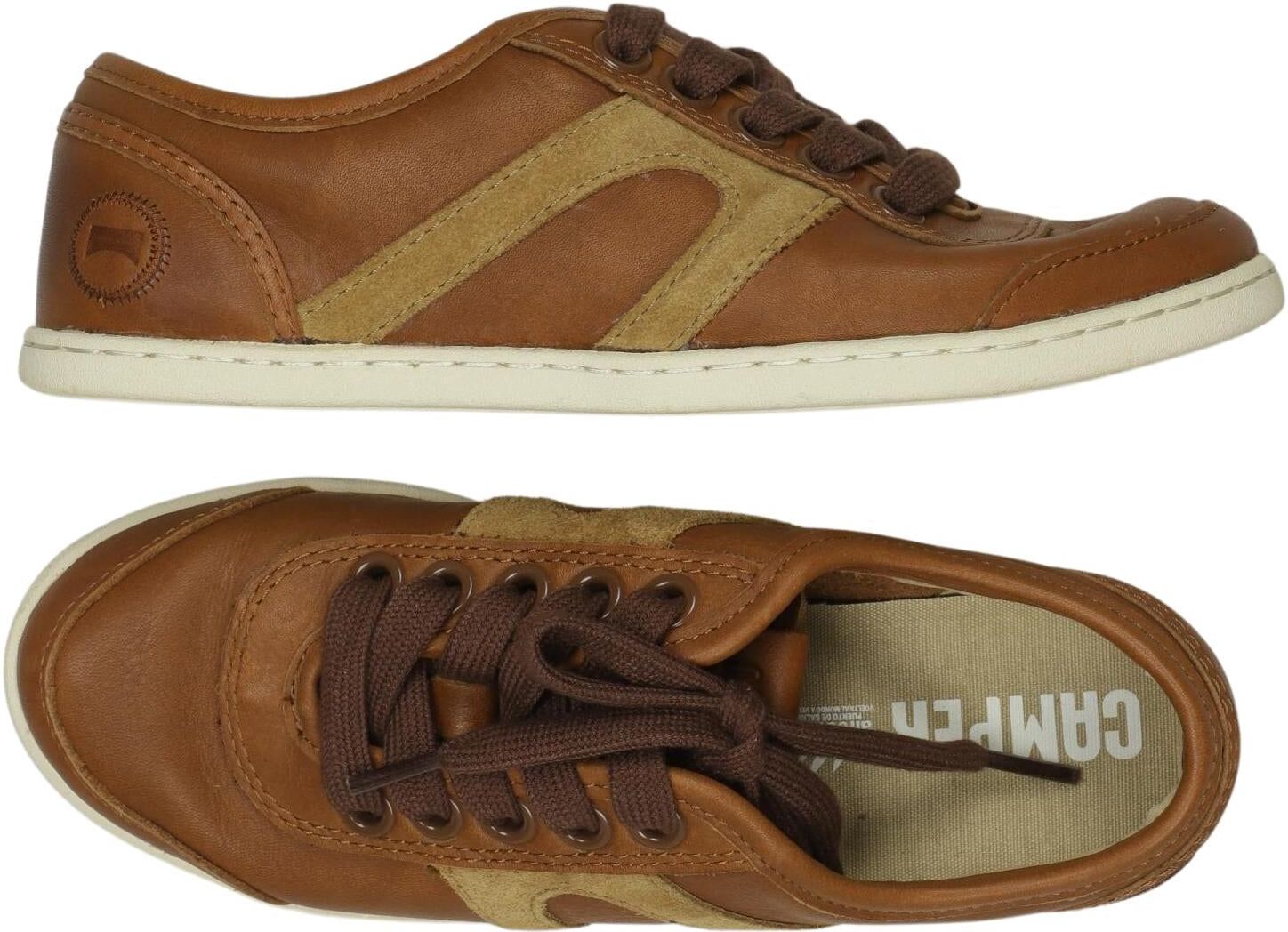 Camper Damen Halbschuh, Braun, Gr. EU 36, Leder - Second Hand