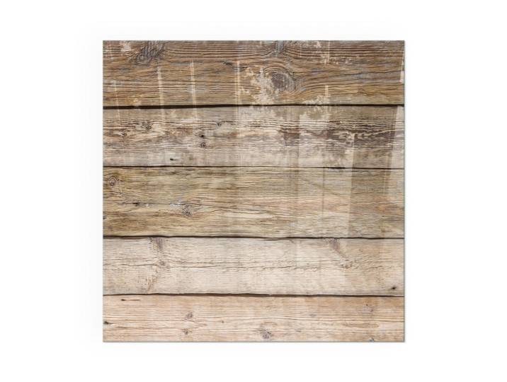 KAMINBODENPLATTE 50x50 cm - Holzbrett in Anordnung