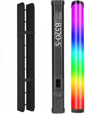 LightInthebox RGB Tube Light, Magnetic Handheld Light Stick, 360°Full Color LED Video Lighting Wand, 2500K-9900K, 21 Scenes, CRI 96, for Studio Photography Vlog Recording Streaming