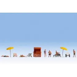 NOCH 16205 H0 - Figuren-Themenwelt „Beim Baden“