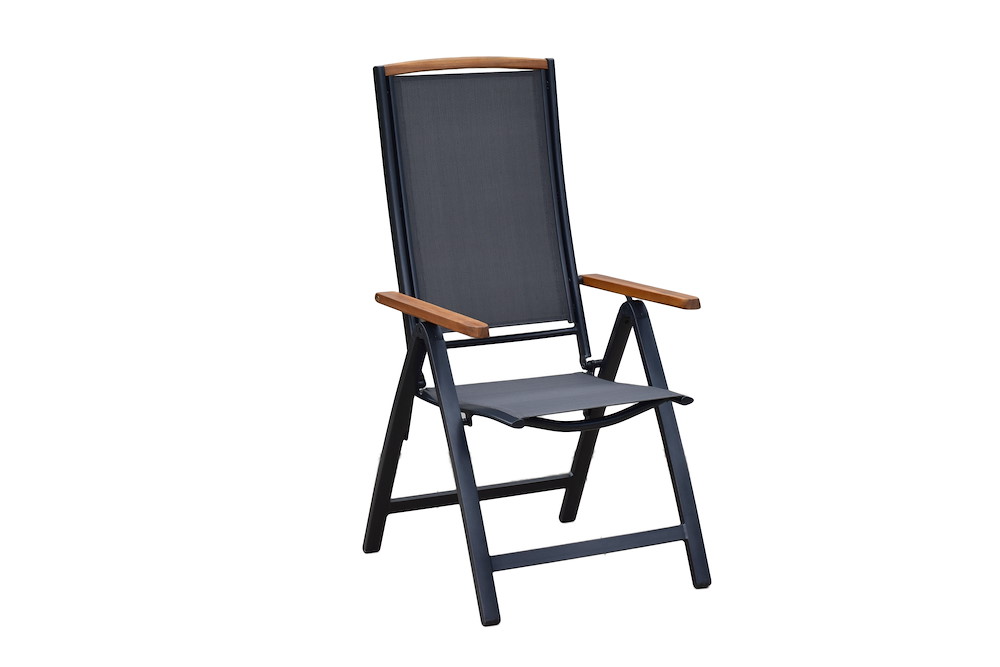 MERXXHANDELS Siena Set 5tlg. 4 Klappsessel, 1 A-Tisch 16967395