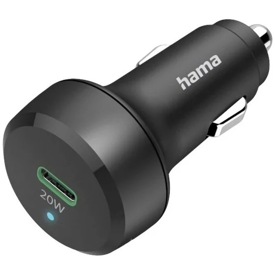 Hama Auto-Oplader met Power Delivery en Qualcomm, 20W, Zwart