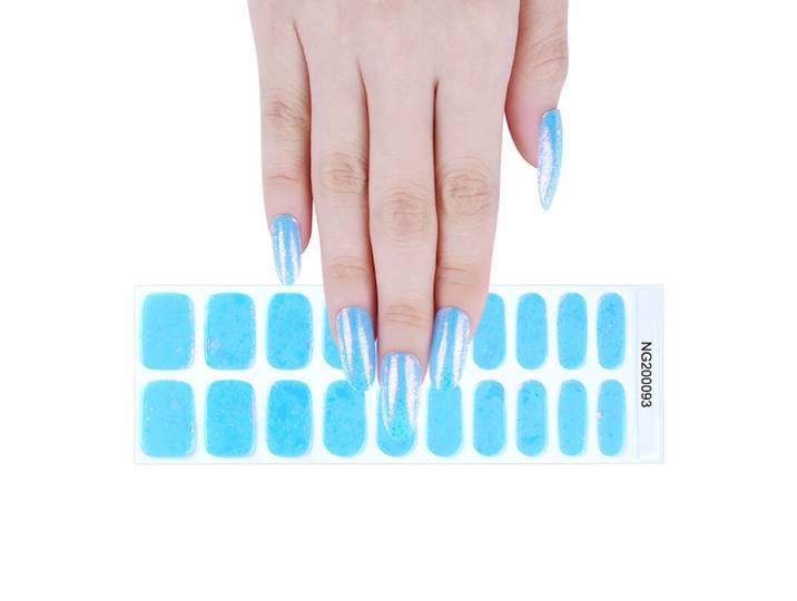 MEOMAGIC 14-44 Autocollants gels pour ongles - 20 pièces