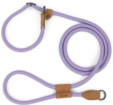 Inspired Finds Multi Functional P Shape Hands Free Dog Leash For Walking & Running purple 9.84ft