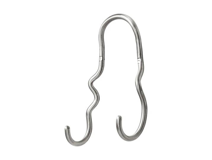 Ferm Living Crochet Curvature double Acier inoxydable