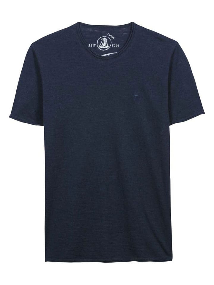 Herrlicher Shirt in Dunkelblau - L