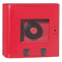Legrand 038024 Sicherheitskasten IP44 IK07 mit Taster und LED-Leuchtmelder Ö/S