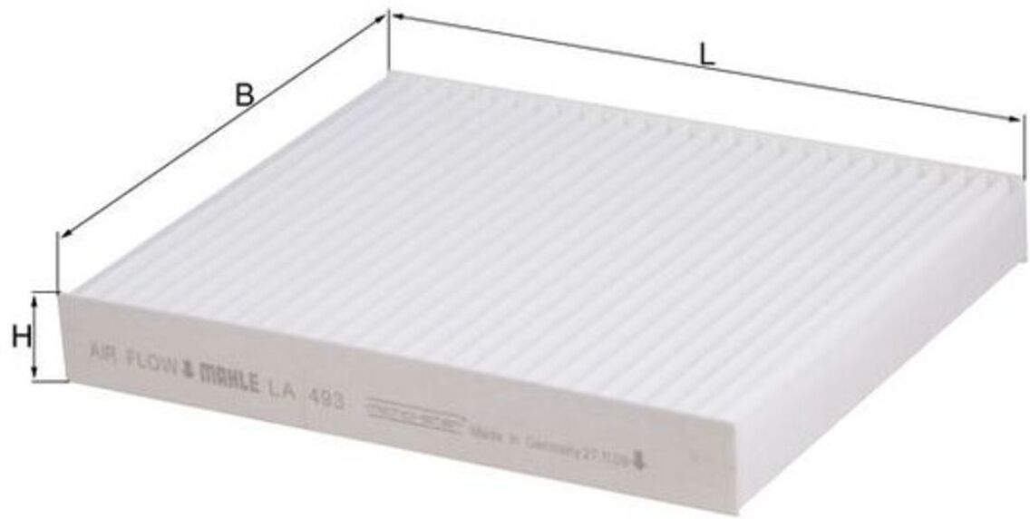 Innenraumluftfilter MAHLE KNECHT LA 493