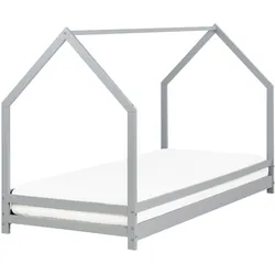 KINDER-HAUSBETT Grau 90-200 cm Appy