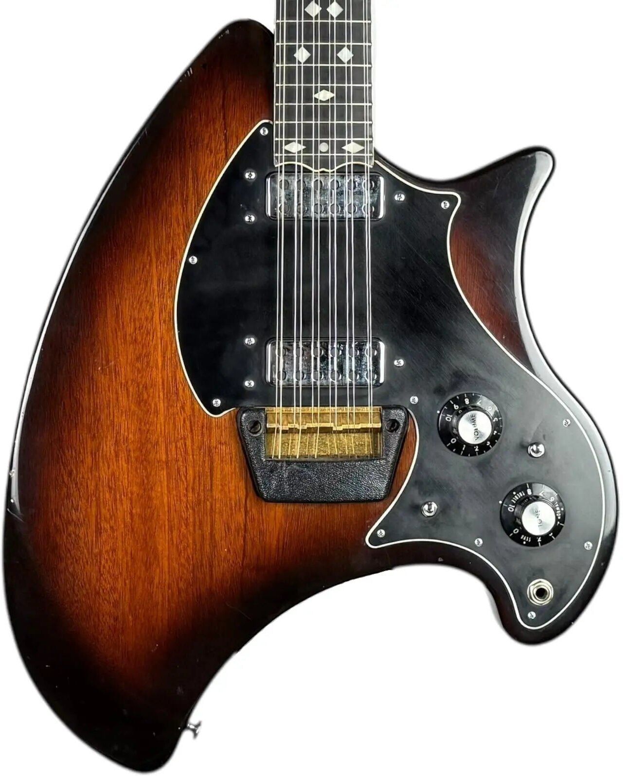 Ovation Deacon 12-strunowy 1975-1980   Sunburst - Refurbished