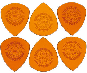 Dunlop Flow Standard Picks 1.00 brown Braun