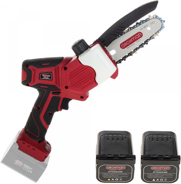 Archman PE02 - Potatore manuale a batteria - 2 batterie da 16.8V 2 - 4Ah