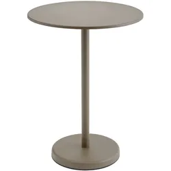 Muuto Linear Steel Tisch, höhe 95 cm, taupe