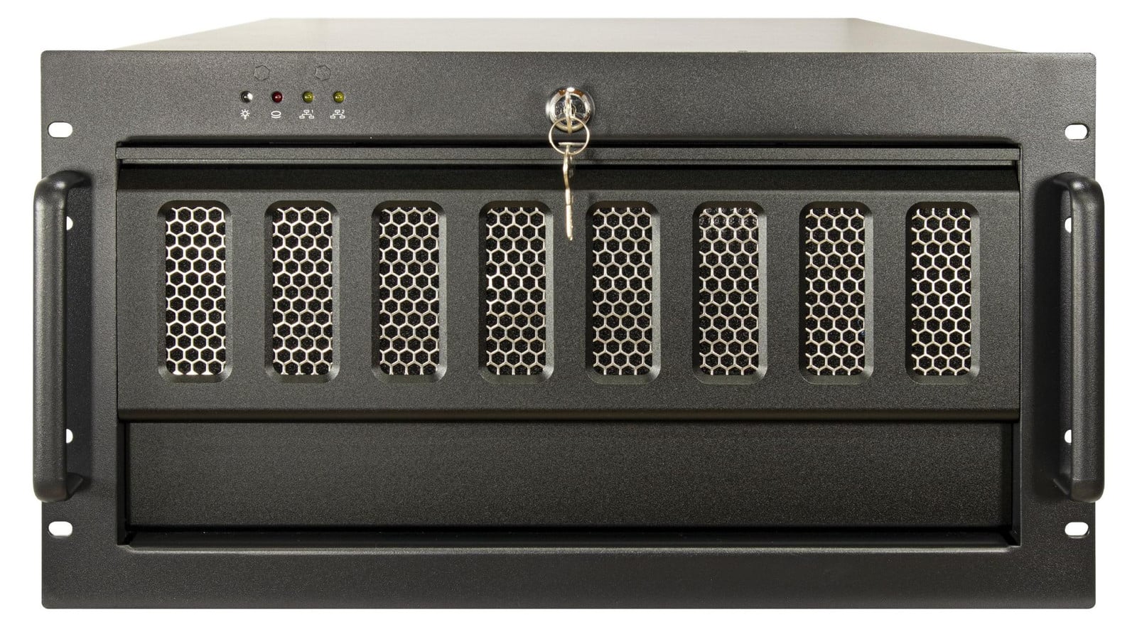 Intertech IPC 6U-6606 Rackkast, Zwart, 6U