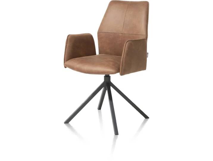 2er Set XOOON Franky Esszimmerstuhl Stoff Taurus