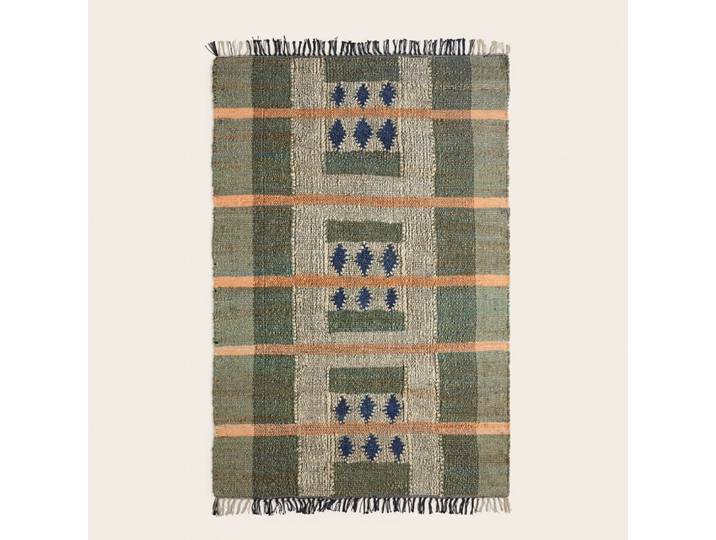 Tapis de sol en coton vert 120x180 cm