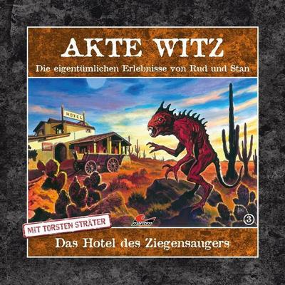 Akte Witz: Das Hotel des Ziegensaugers,1 Audio-CD - , CD, 9783962824969