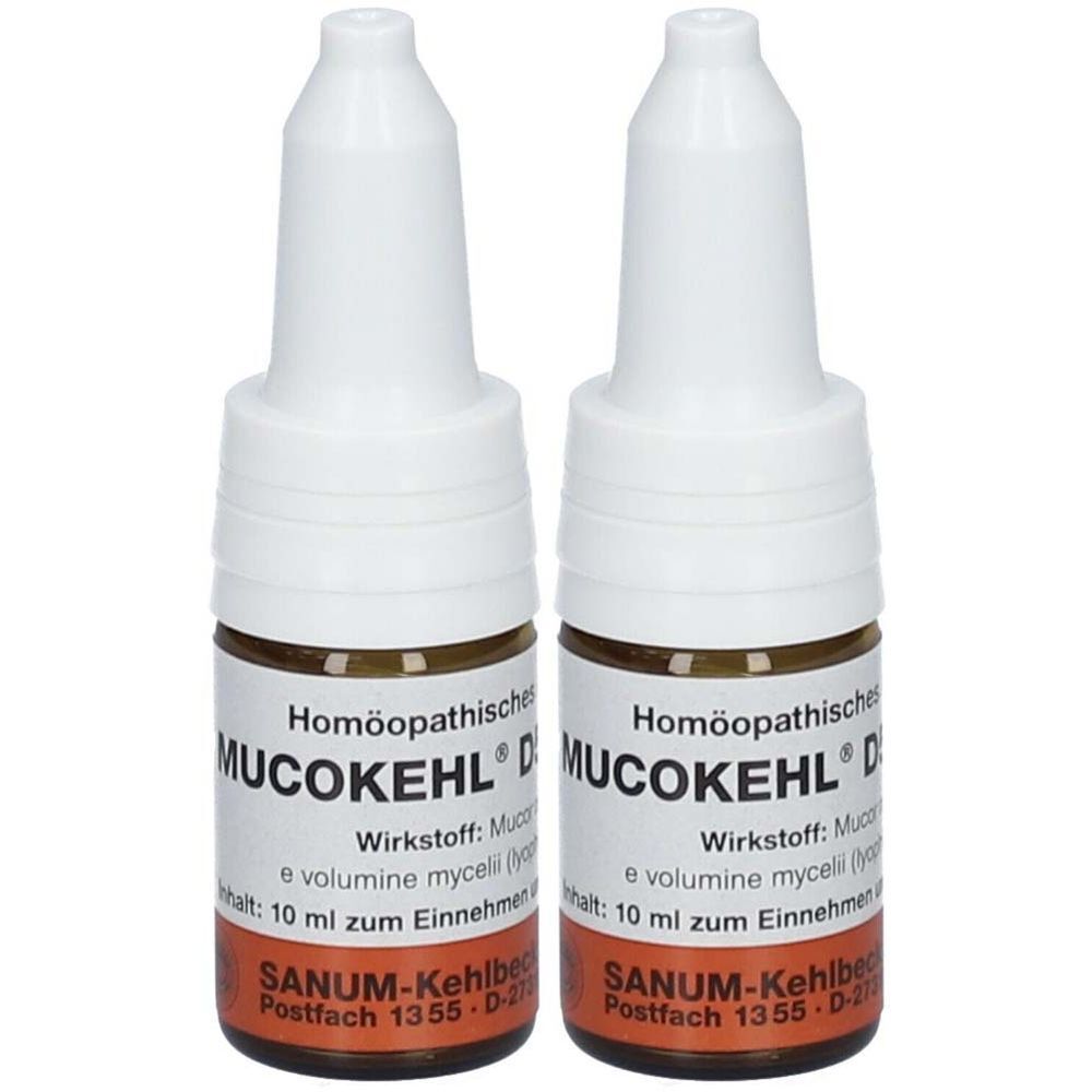 Mucokehl Tropfen D 5 Doppelpack 2x10 ml
