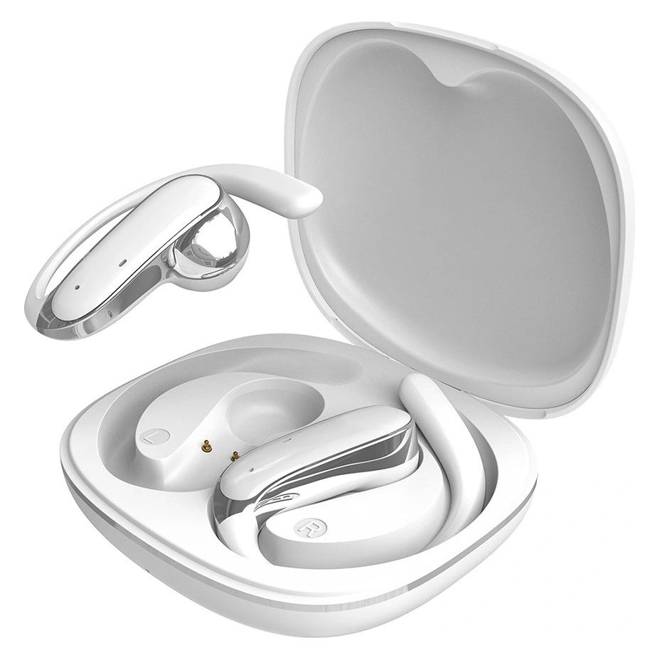 Dudao Słuchawki Słuchawki U17Z Bluetooth 5.3 OWS z zausznikami - białe (6 h, Kabellos) (6976625336531)