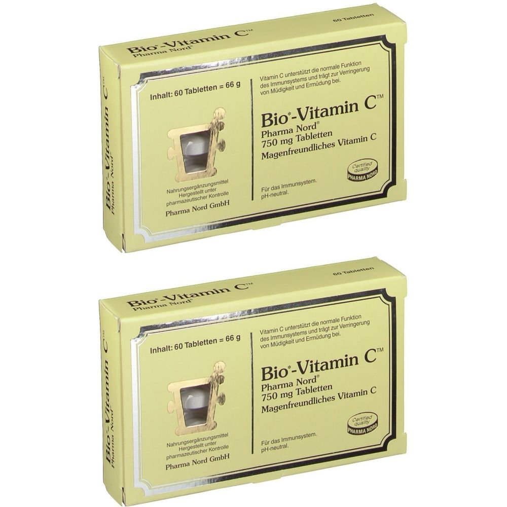 Bio-Vitamin C Pharma Nord Tabletten 2x 2x60 St