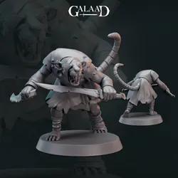 Ratfolk Dual Daggers 02 von Galaad Miniatures aus Ratfolk Release
