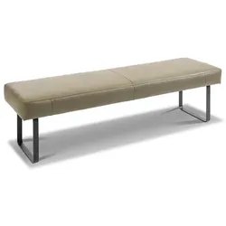 CASEDO Hockerbank Gijon Leder Braun Khaki