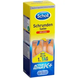 Scholl Schrundensalbe Active Repair K+ Fußcreme 60,0 ml