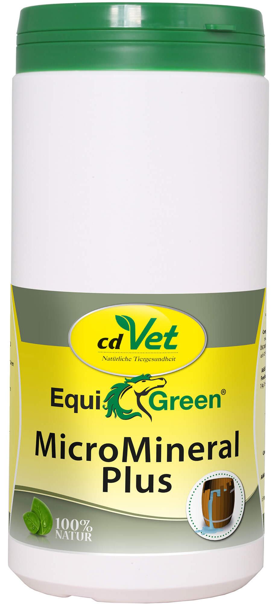 cdVet EquiGreen MicroMineral Plus 25 kg, Pferd, Puder, Gesundheit der Muskeln, Adult, Kalzium, Phosphorus, Natrium, 25 kg