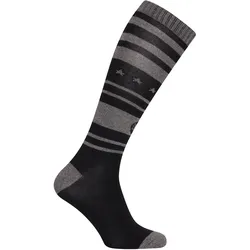 Imperial Riding Socken IRHColorful Star schwarz mit Silber, Größe: 35-38