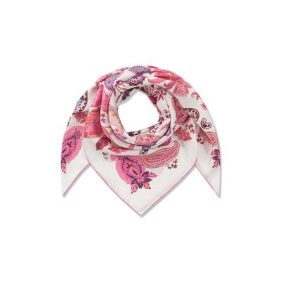 Modetuch CODELLO "Codello Tuch", Damen, weiß, Obermaterial: 100% Seide silk., Modetücher, Seiden-Pracht