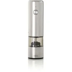 AdHoc Salz- & Pfeffermühle i.Mill Mini 14 cm elektrisch Edelstahl Silber